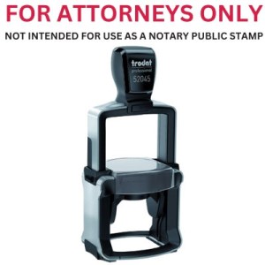 Heavy Duty Round Self-Inking New Mexico Notary Stamp